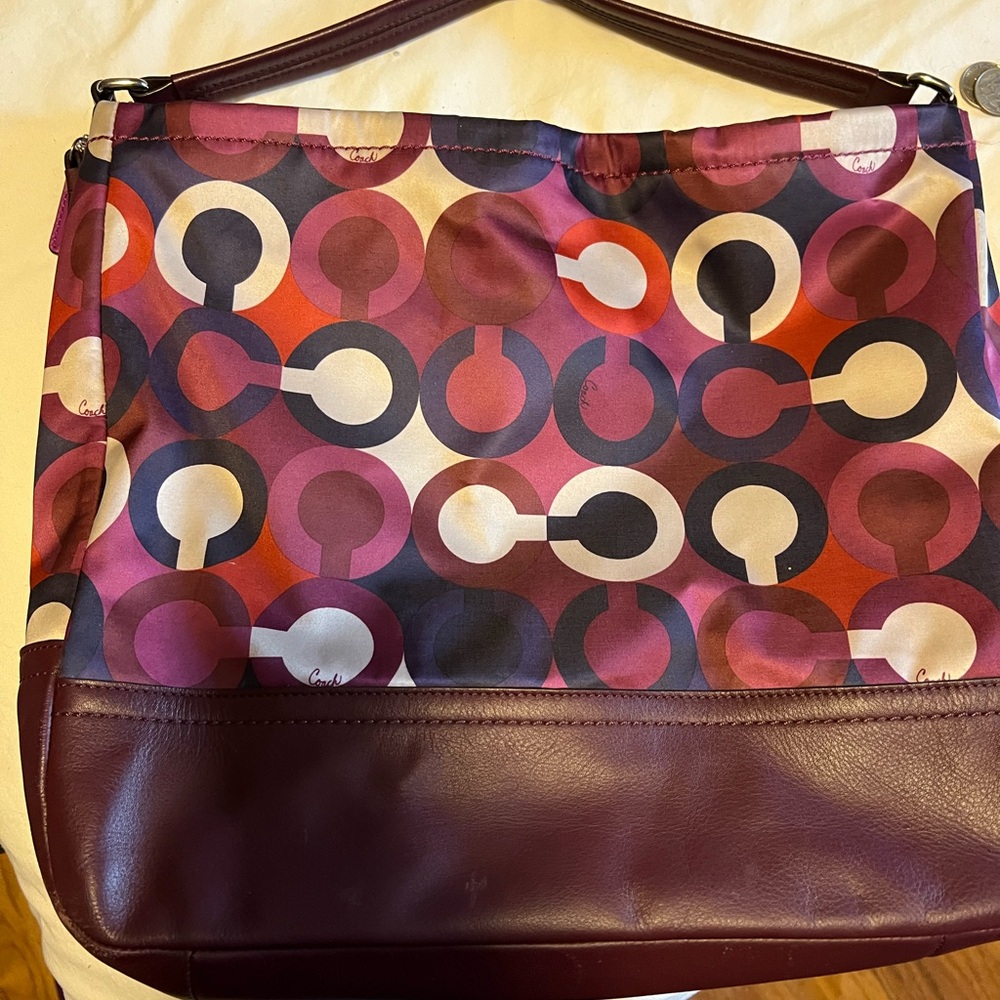Coach Multicolor shoulder bag and wallet